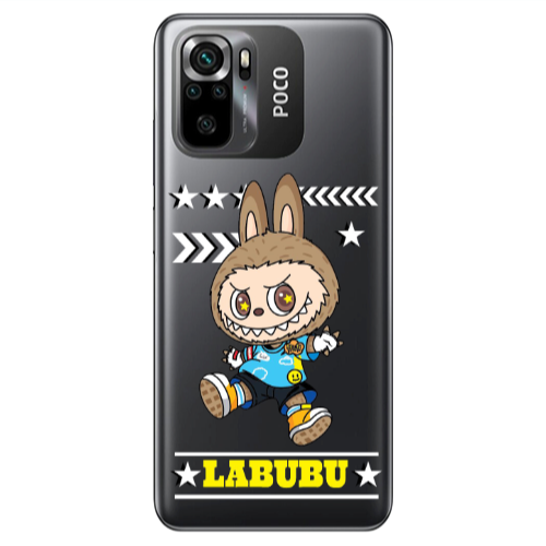 Xiaomi Poco M5 s Labubu4 Transparent Silicone TPU Θήκη