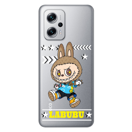 Xiaomi Poco X4 GT Labubu4 Transparent Silicone TPU Θήκη