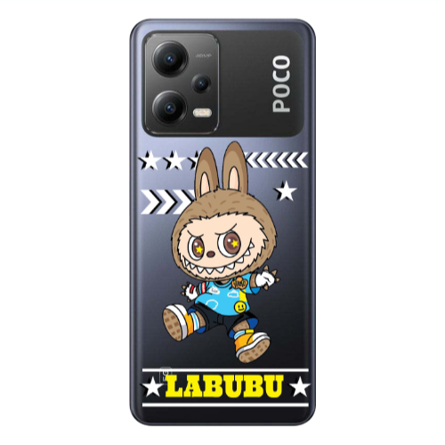Xiaomi Poco X5 Labubu4 Transparent Silicone TPU Θήκη