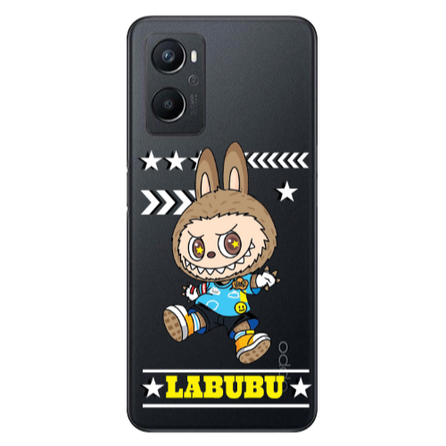 Oppo A 96 Labubu4 Transparent Silicone TPU Θήκη