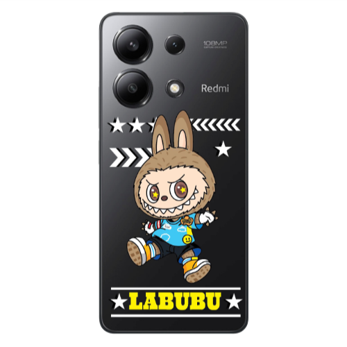 Xiaomi Redmi Note 13 4G Labubu4 Transparent Silicone TPU Θήκη