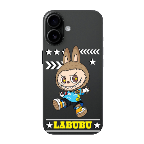 Apple Iphone 16 Labubu4 Transparent Silicone TPU Θήκη