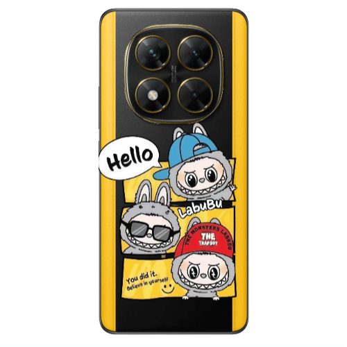Xiaomi Poco X7 Labubu3 Transparent Silicone TPU Θήκη