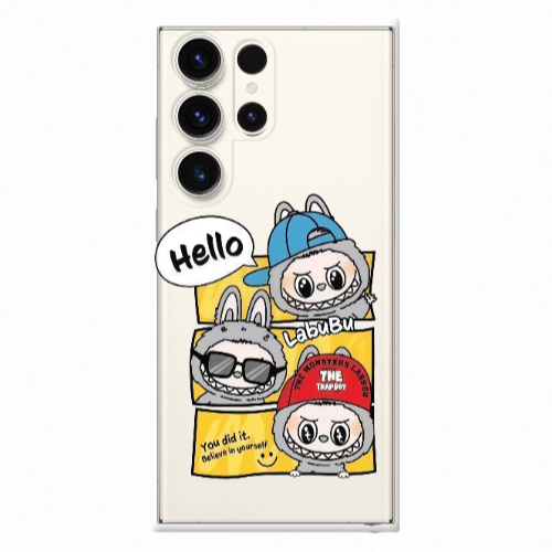 Samsung S25 Ultra Labubu3 Transparent Silicone TPU Θήκη