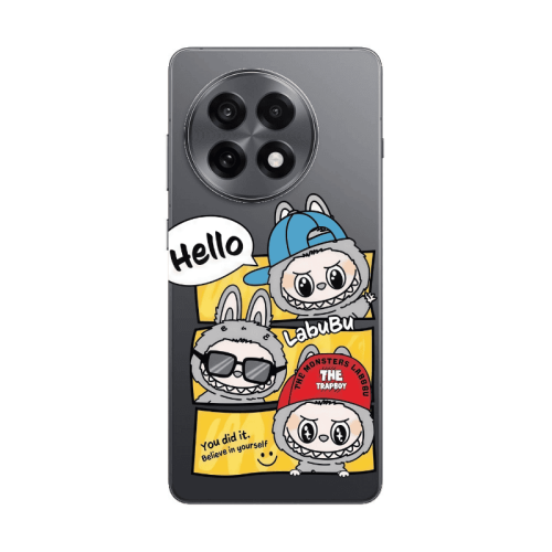 Oneplus 13 5G Labubu3 Transparent Silicone TPU Θήκη