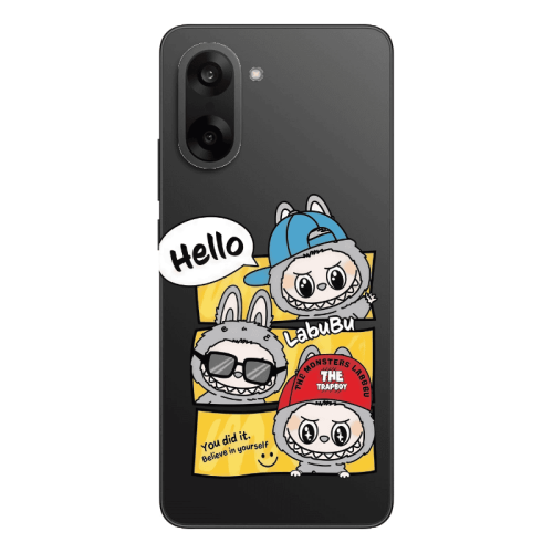 Oneplus Nord CE 5 Labubu3 Transparent Silicone TPU Θήκη