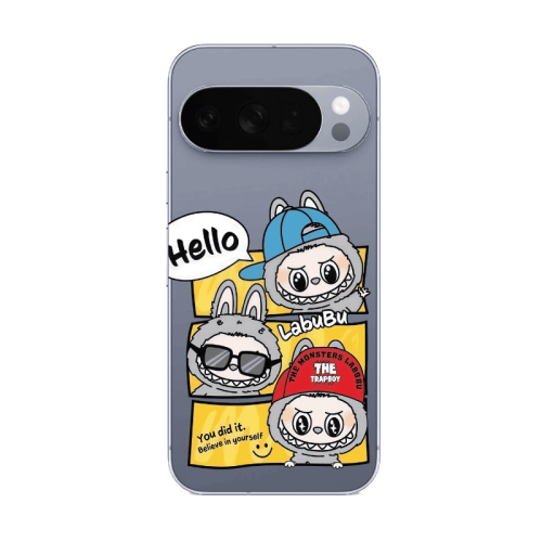 Google Pixel 10 Pro Labubu3 Transparent Silicone TPU Θήκη