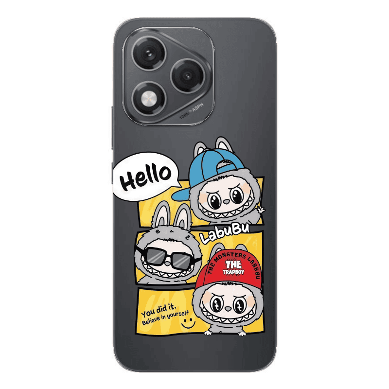 Honor 400 Lite Labubu3 Transparent Silicone TPU Θήκη