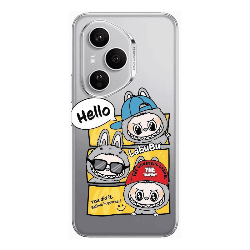 Honor Magic 400 Pro Labubu3 Transparent Silicone TPU Θήκη