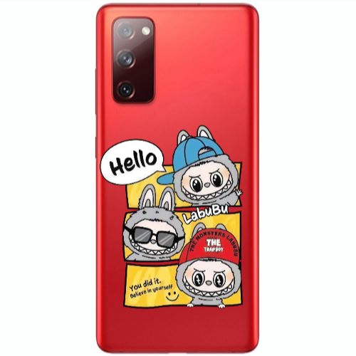 Samsung S20 FE Labubu3 Transparent Silicone TPU Θήκη