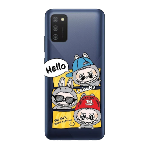 Samsung A03S Labubu3 Transparent Silicone TPU Θήκη