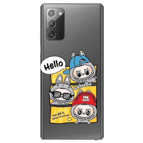 Samsung Note 20 Labubu3 Transparent Silicone TPU Θήκη