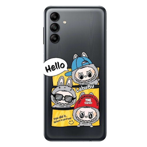 Samsung A13 5G Labubu3 Transparent Silicone TPU Θήκη