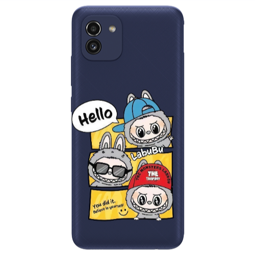 Samsung A03 Labubu3 Transparent Silicone TPU Θήκη