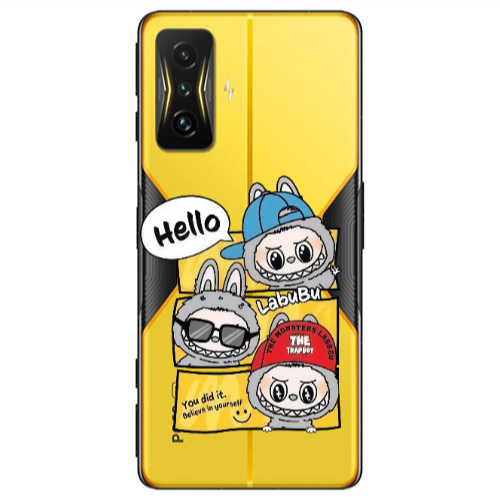 Xiaomi Poco F4 Gt Labubu3 Transparent Silicone TPU Θήκη