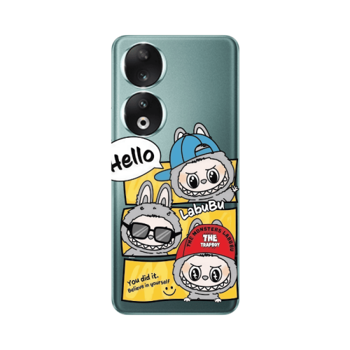 Honor 90 5G Labubu3 Transparent Silicone TPU Θήκη