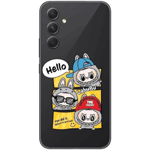 Samsung Galaxy A25 Labubu3 Transparent Silicone TPU Θήκη
