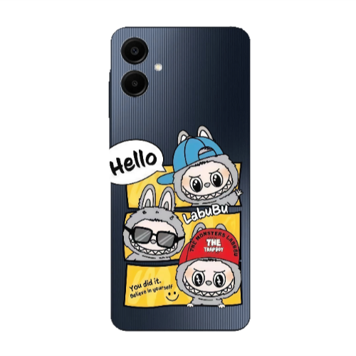 Samsung A06 Labubu3 Transparent Silicone TPU Θήκη