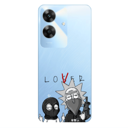 Realme Note 60 Rick Loser Transparent Silicone TPU Θήκη