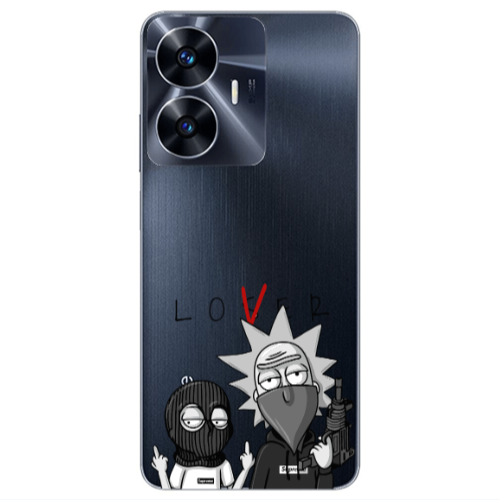 Realme Note 50 Rick Loser Transparent Silicone TPU Θήκη