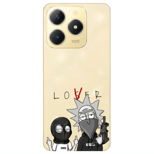Realme C61 Rick Loser Transparent Silicone TPU Θήκη