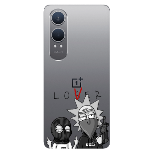 Oneplus Nord Ce 4 lite Rick Loser Transparent Silicone TPU Θήκη