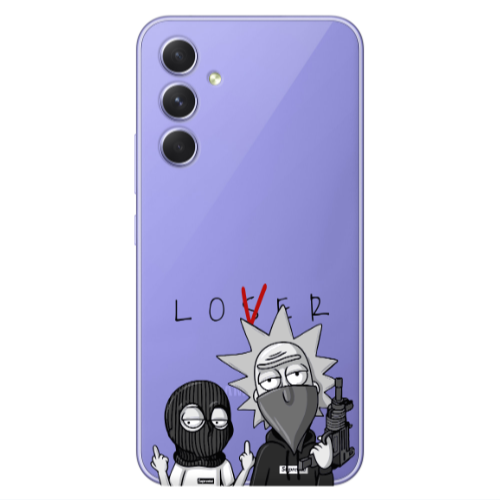 Samsung A56 Rick Loser Transparent Silicone TPU Θήκη