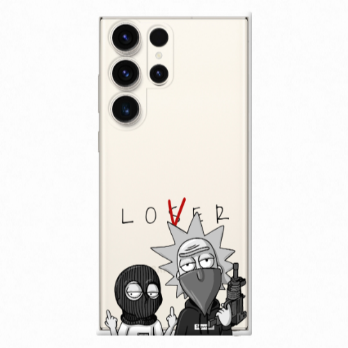 Samsung S25 Ultra Rick Loser Transparent Silicone TPU Θήκη