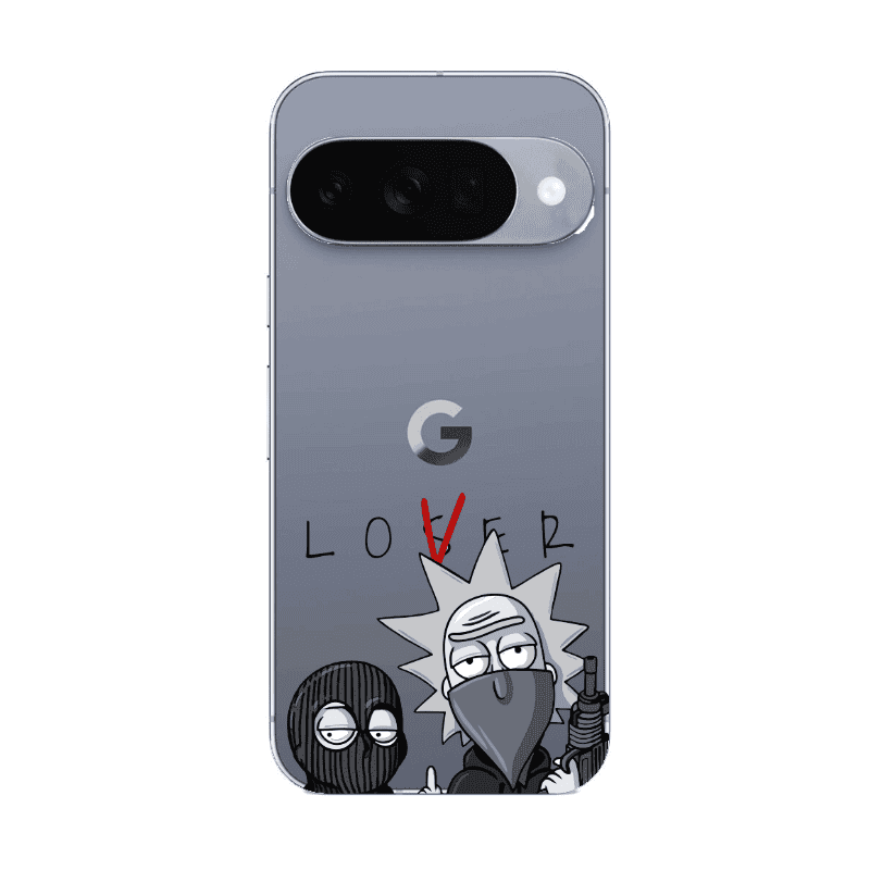 Google Pixel 10 Rick Loser Transparent Silicone TPU Θήκη