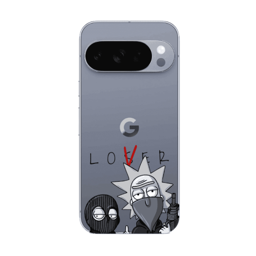 Google Pixel 10 Pro Rick Loser Transparent Silicone TPU Θήκη