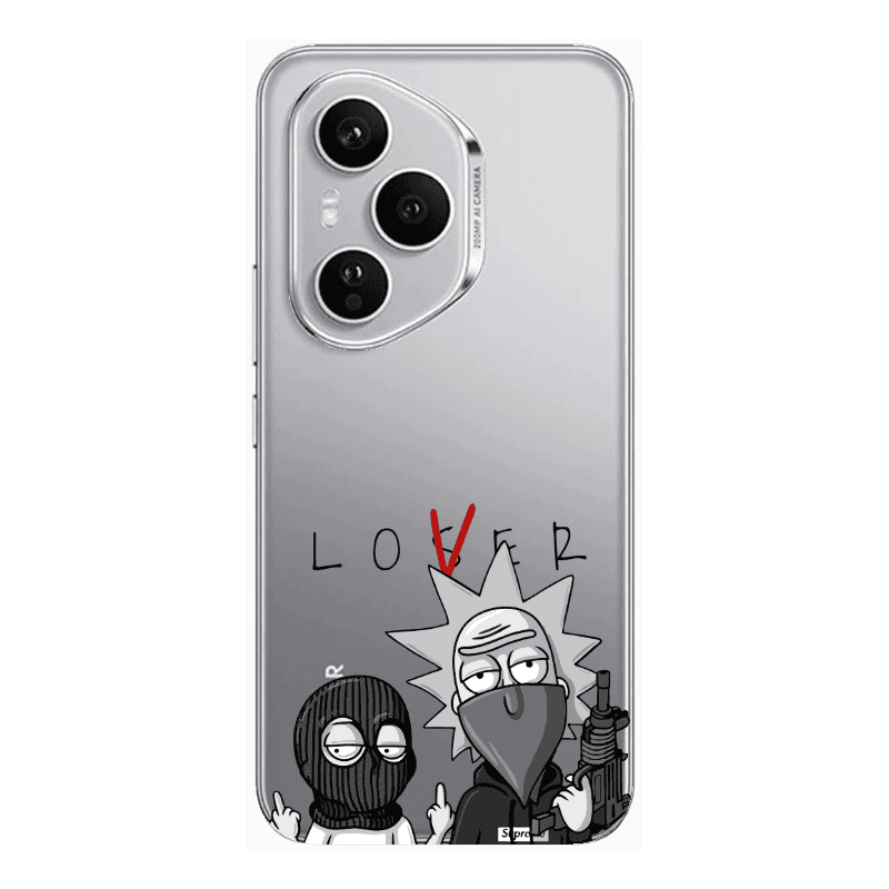 Honor Magic 400 Pro Rick Loser Transparent Silicone TPU Θήκη