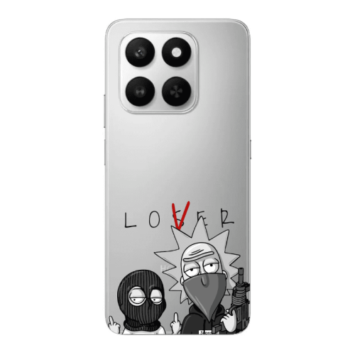 Honor Magic 400 Smart Rick Loser Transparent Silicone TPU Θήκη