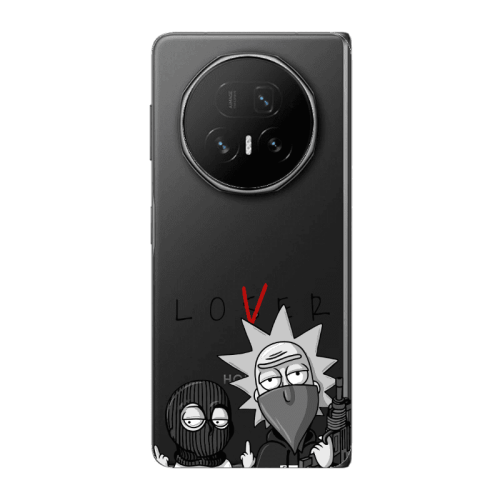 Honor Magic V5 Rick Loser Transparent Silicone TPU Θήκη