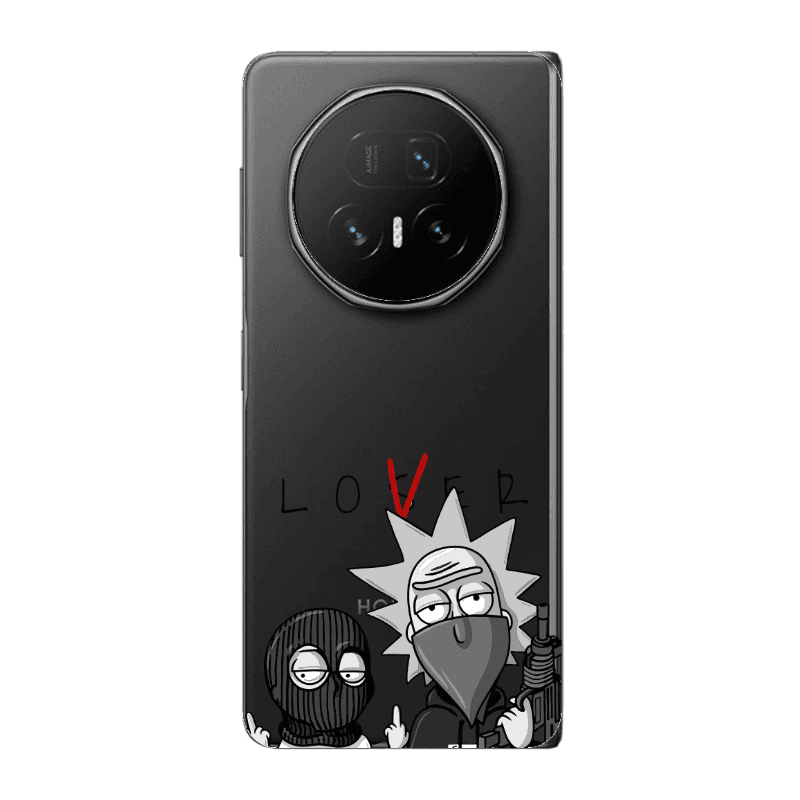 Honor Magic V5 Rick Loser Transparent Silicone TPU Θήκη