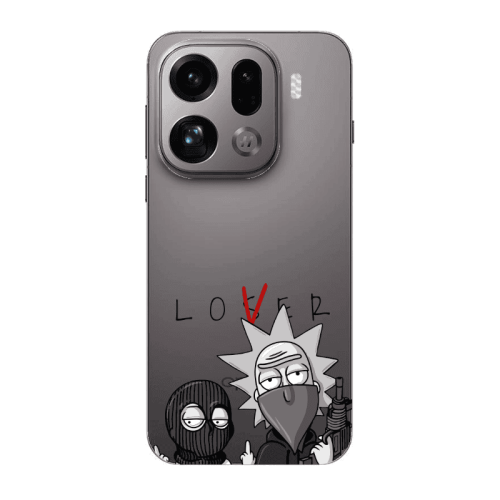 Oppo Find X9 Pro Rick Loser Transparent Silicone TPU Θήκη