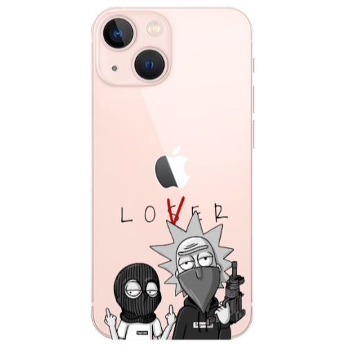 Apple iPhone 13 Rick Loser Transparent Silicone TPU Θήκη
