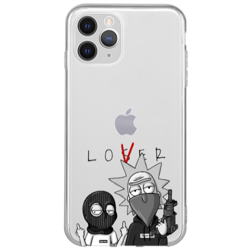 Apple iPhone 13 Pro Max Rick Loser Transparent Silicone TPU Θήκη