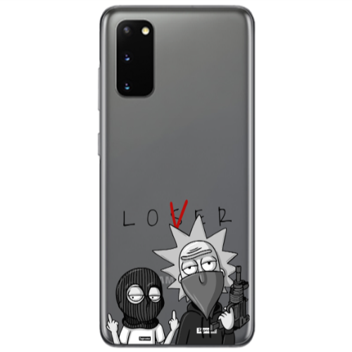 Samsung S20 Rick Loser Transparent Silicone TPU Θήκη