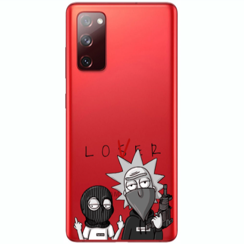 Samsung S20 FE Rick Loser Transparent Silicone TPU Θήκη