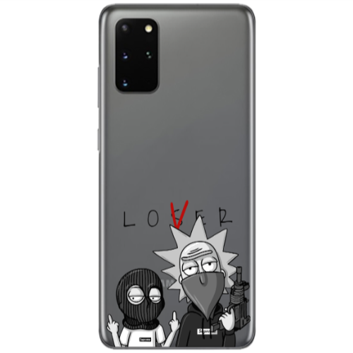 Samsung S20 Plus Rick Loser Transparent Silicone TPU Θήκη