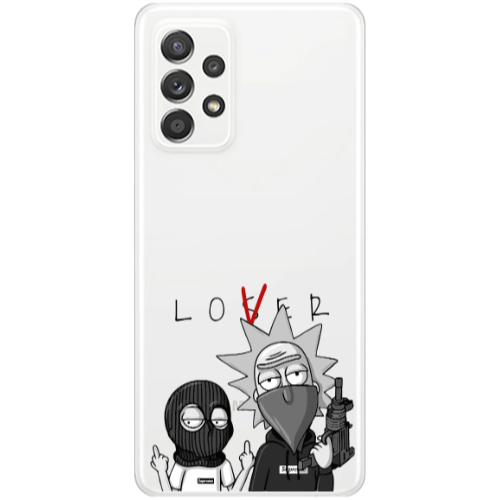 Samsung A13 4G Rick Loser Transparent Silicone TPU Θήκη