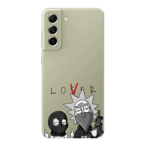 Samsung S21 FE Rick Loser Transparent Silicone TPU Θήκη