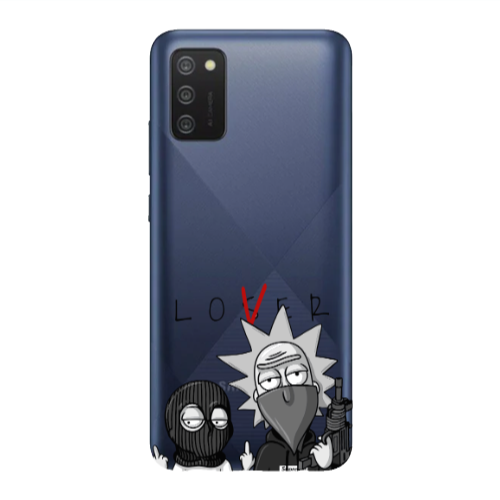 Samsung A03S Rick Loser Transparent Silicone TPU Θήκη
