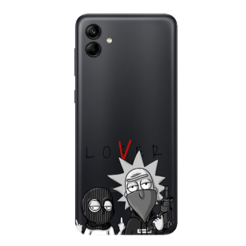 Samsung A04 Rick Loser Transparent Silicone TPU Θήκη