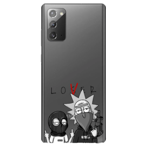 Samsung Note 20 Rick Loser Transparent Silicone TPU Θήκη