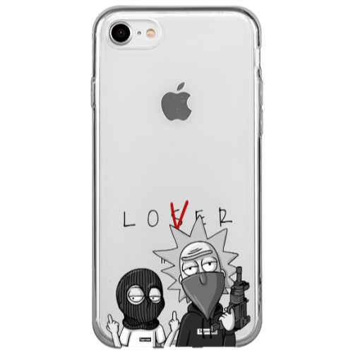 Apple iPhone SE 2020 Rick Loser Transparent Silicone TPU Θήκη