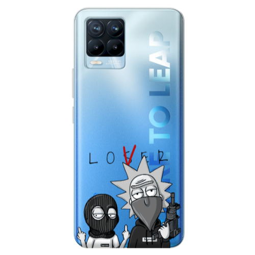 Realme 8 Pro Rick Loser Transparent Silicone TPU Θήκη