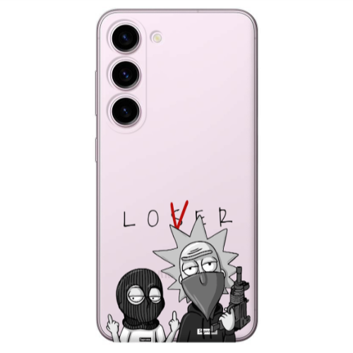Samsung S23 Rick Loser Transparent Silicone TPU Θήκη