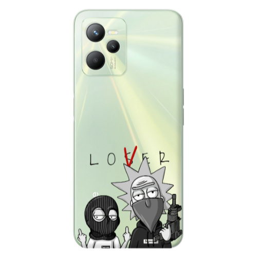 Realme C35 Rick Loser Transparent Silicone TPU Θήκη