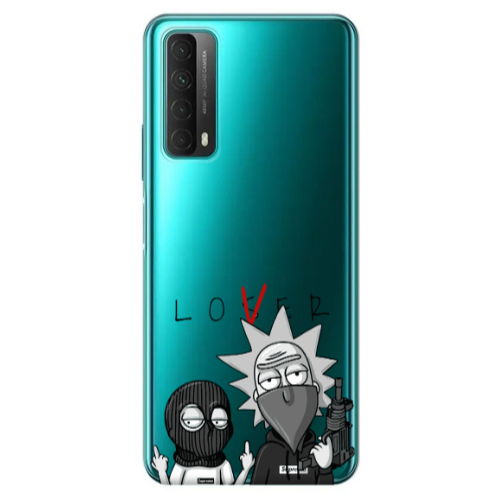 Huawei P Smart 2021 Rick Loser Transparent Silicone TPU Θήκη